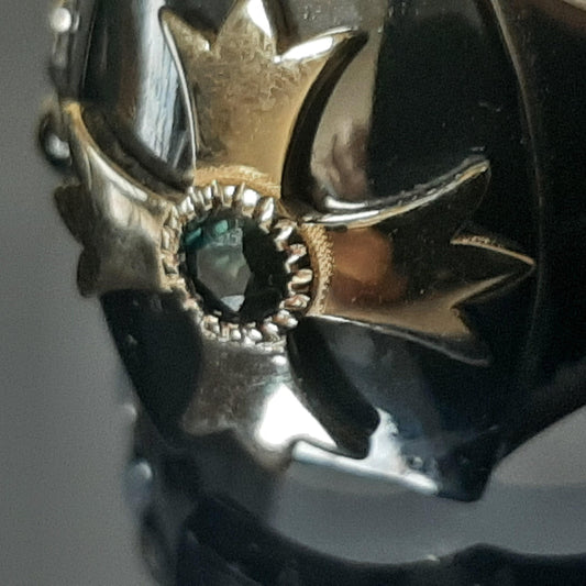 Masonic Templar Cross Ring: Sterling Silver, Freemason's accessory, Lodge chevalier — 4
