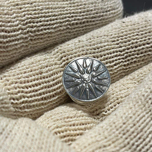 Épingle à revers : Étoile macédonienne en argent sterling - Bijoux grecs faits à la main