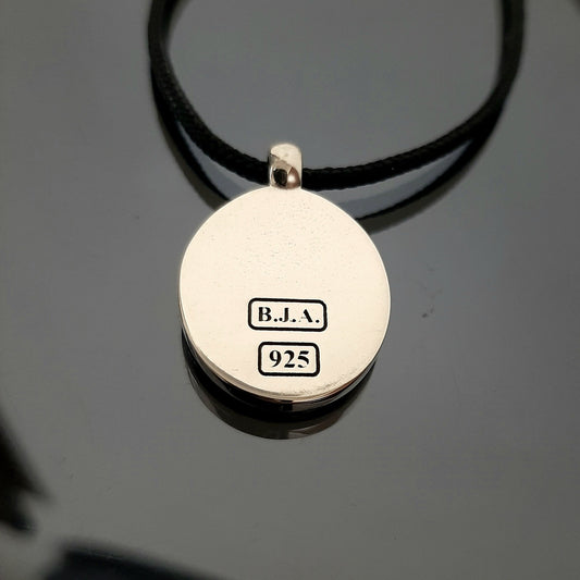 Delphic Epsilon Pendant: Sterling Silver Ancient Greek Apollo Symbol — 5