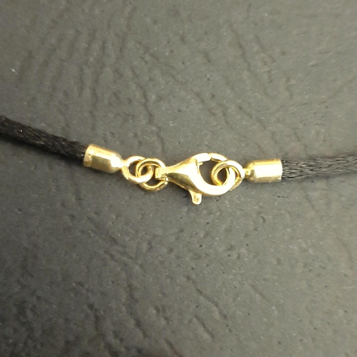 Sterling Silver Trident Necklace: K18 Gold-Plated Poseidon's pendant — 7