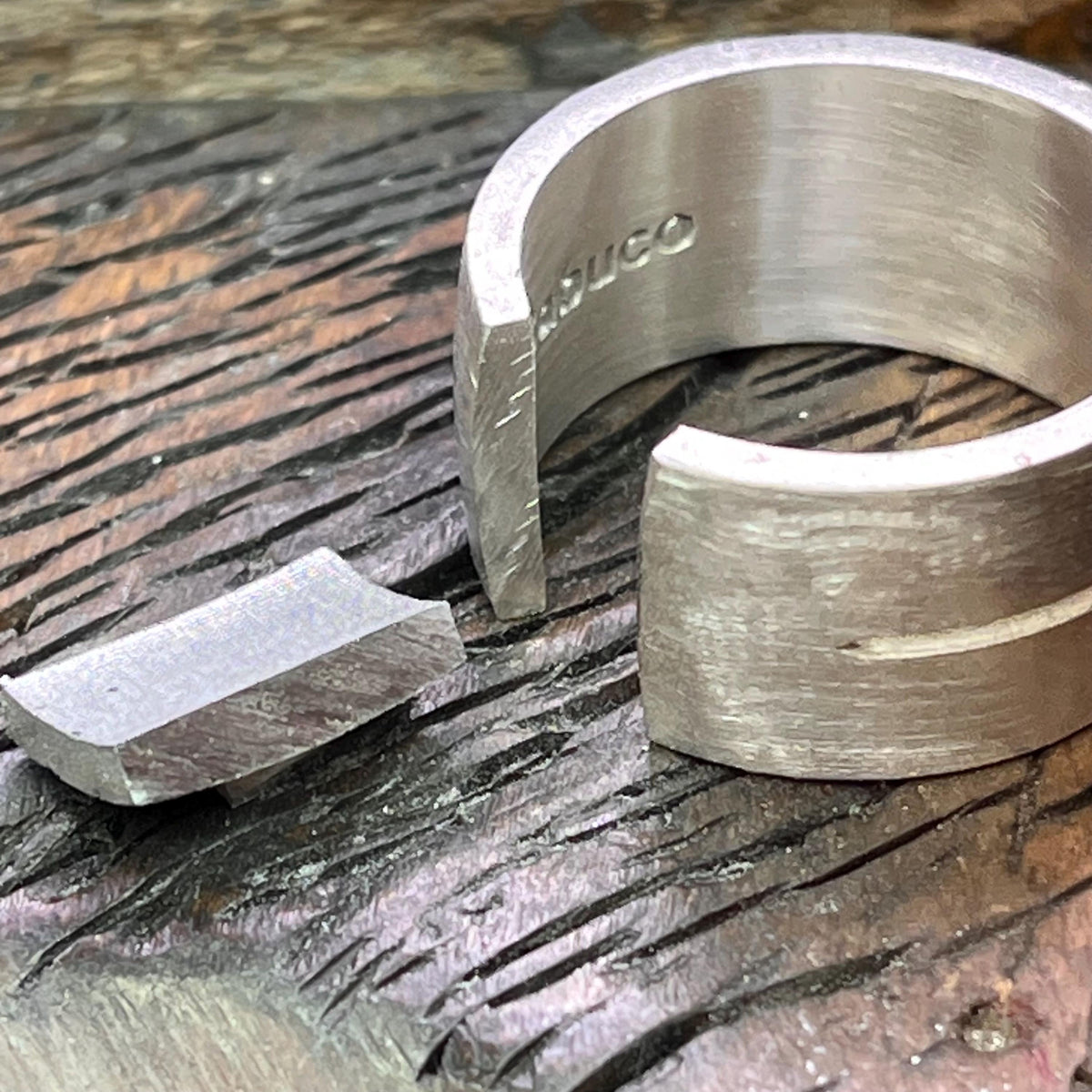Jerusalem Templar Ring: Crusader's Medieval Knight Jewelry, Sterling Silver band. — 5
