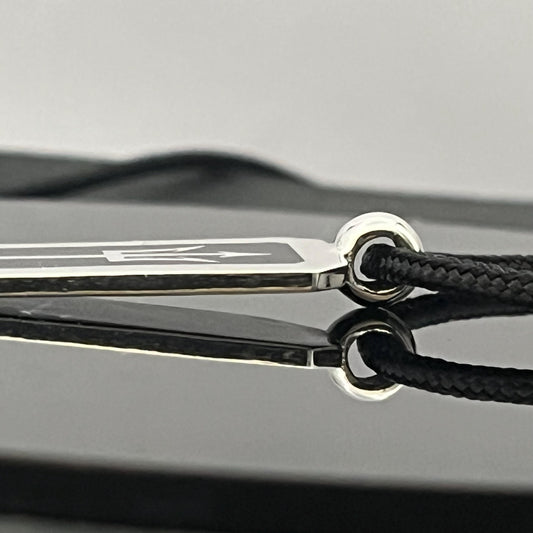 Sterling Silver Trident Pendant: Neptune's Greek Mythology Necklace — 2