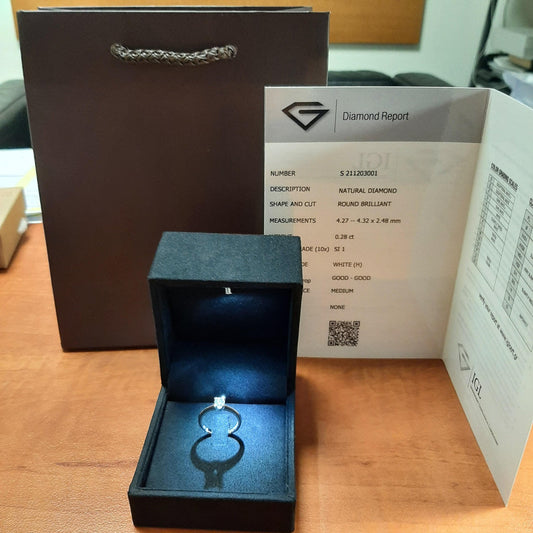 Black Diamond Chevalier Ring - Square, Gun-Blackened Style